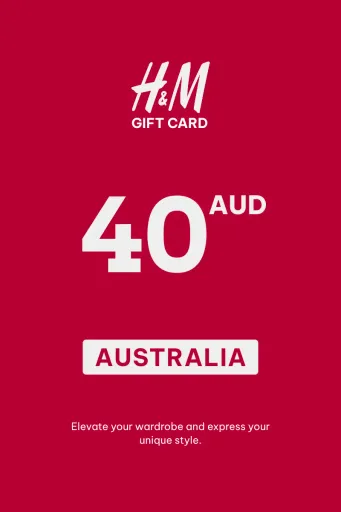 H&M 40 AUD Gift Card (Australia) - Digital Key