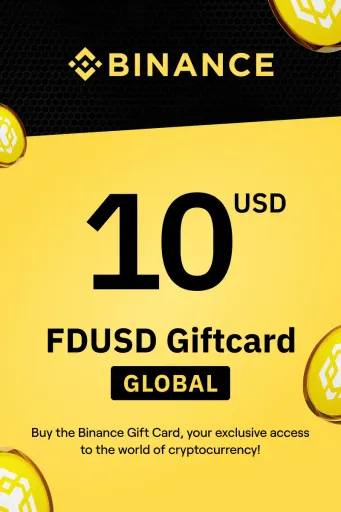 Binance (FDUSD) 10 USD Gift Card (Global) - Digital Key