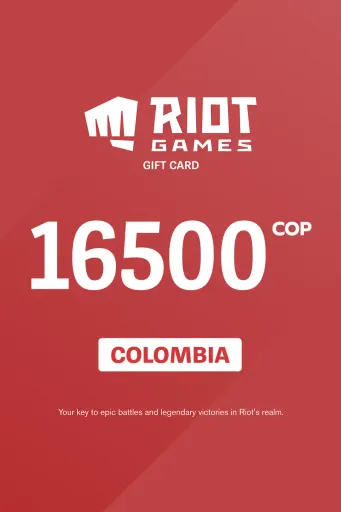 Riot Access 16500 COP Gift Card (Colombia) - Digital Key