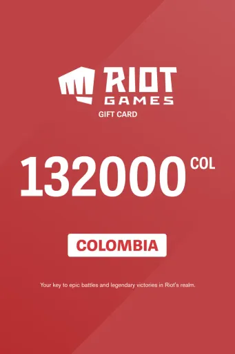 Riot Access 132000 COL Gift Card (Colombia) - Digital Key