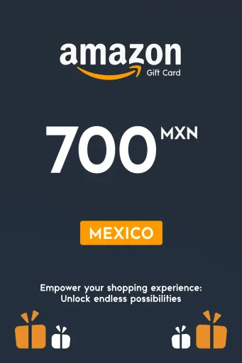 Amazon 700 MXN Gift Card (Mexico) - Digital Key