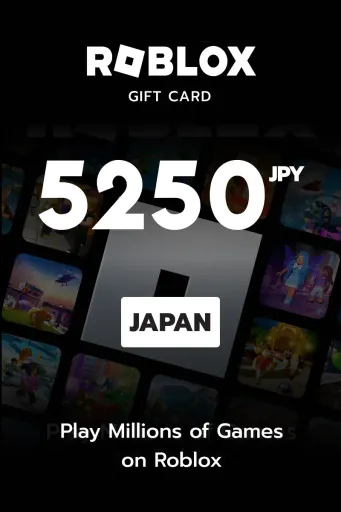 Roblox 5250 JPY Gift Card (Japan) - Digital Key