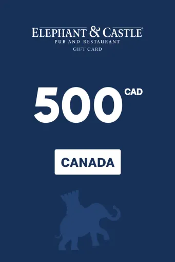 Elephant & Castle 500 CAD Gift Card (Canada) - Digital Key