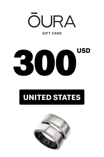 Oura Ring 300 USD Gift Card (United States) - Digital Key
