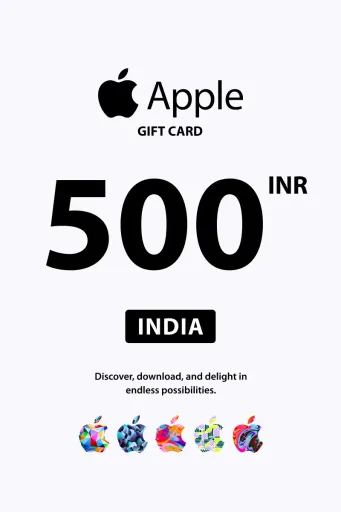 Apple 500 INR Gift Card (India) - Digital Key