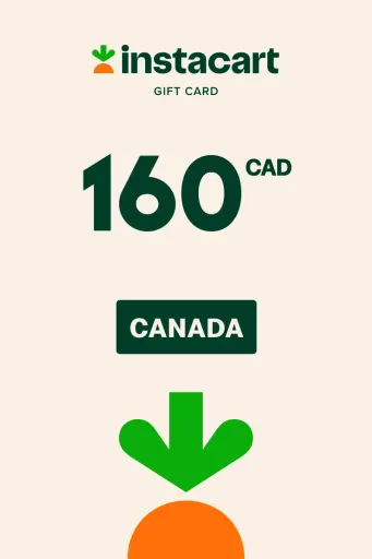 Instacart 160 CAD Gift Card (Canada) - Digital Key