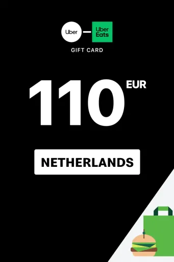 Uber & Uber Eats 110 EUR Gift Card (Netherlands) - Digital Key