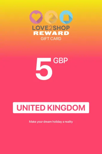 Love2Shop Reward 5 GBP Gift Card (United Kingdom) - Digital Key