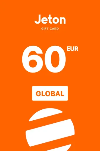 JetonCash 60 EUR Gift Card (Global) - Digital Key