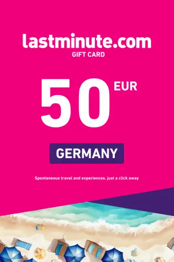 lastminute.com 50 EUR Gift Card (Germany) - Digital Key