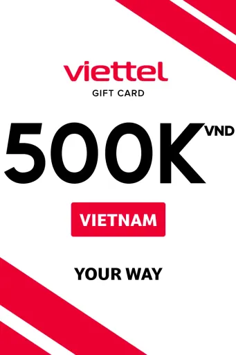 Viettel 500000 VND Gift Card (Vietnam) - Digital Key