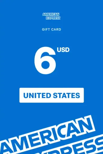 American Express 6 USD Gift Card (United States) - Digital Key