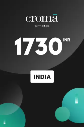 Product Image - Croma 1730 INR Gift Card (India) - Digital Key