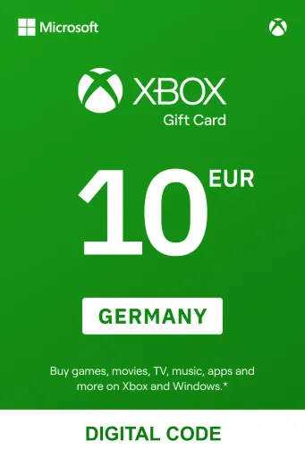 Xbox 10 EUR Gift Card (Germany) - Digital Key