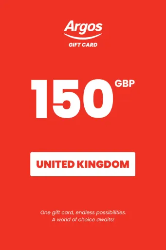 Argos 150 GBP Gift Card (United Kingdom) - Digital Key