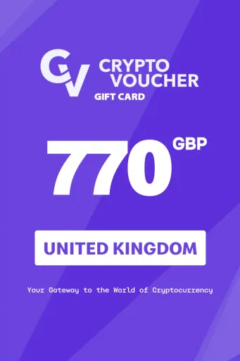 Crypto Voucher (DOGE) 770 GBP Gift Card (United Kingdom) - Digital Key