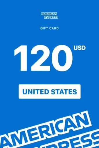 American Express 120 USD Gift Card (United States) - Digital Key