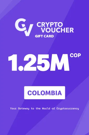 Crypto Voucher 1250000 COP Gift Card (Colombia) - Digital Key