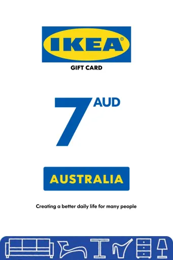 IKEA 7 AUD Gift Card (Australia) - Digital Key