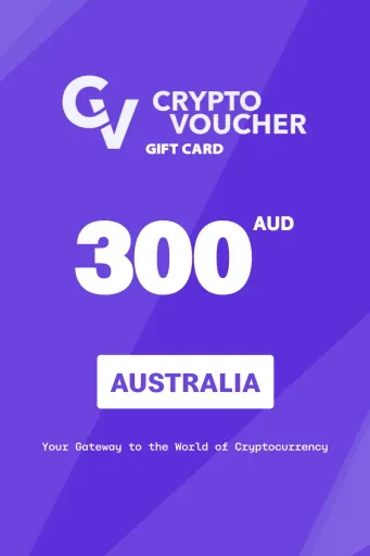 Crypto Voucher 300 AUD Gift Card (Australia) - Digital Key