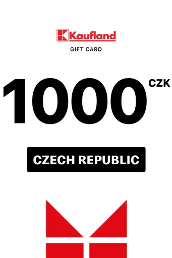 Product Image - Kaufland 1000 CZK Gift Card (Czech Republic) - Digital Key