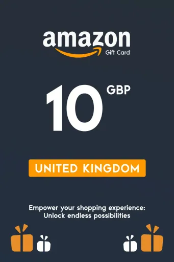 Amazon 10 GBP Gift Card (United Kingdom) - Digital Key