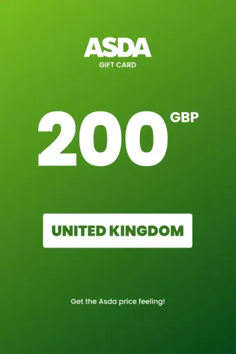 ASDA 200 GBP Gift Card (United Kingdom) - Digital Key