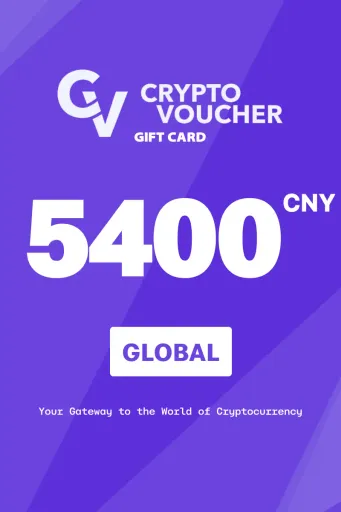 Crypto Voucher 5400 CNY Gift Card (Global) - Digital Key