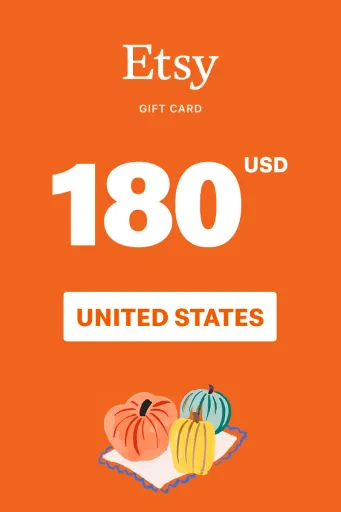 Etsy 180 USD Gift Card (United States) - Digital Key