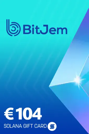 BitJem (SOL) 104 EUR Crypto Gift Card (Global) - Digital Key
