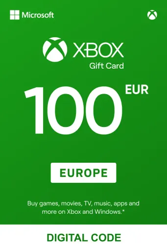 Xbox 100 EUR Gift Card (Europe) - Digital Key