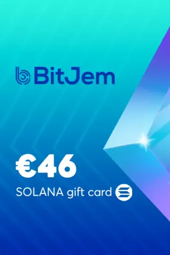 BitJem (SOL) 46 EUR Crypto Gift Card (Global) - Digital Key