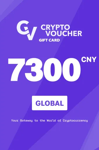 Crypto Voucher 7300 CNY Gift Card (Global) - Digital Key