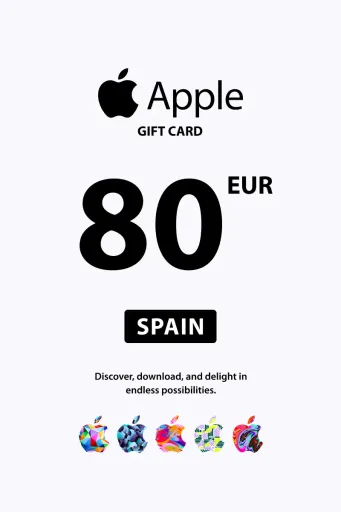 Apple 80 EUR Gift Card (Spain) - Digital Key