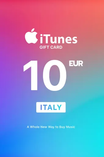 Apple iTunes 10 EUR Gift Card (Italy) - Digital Key