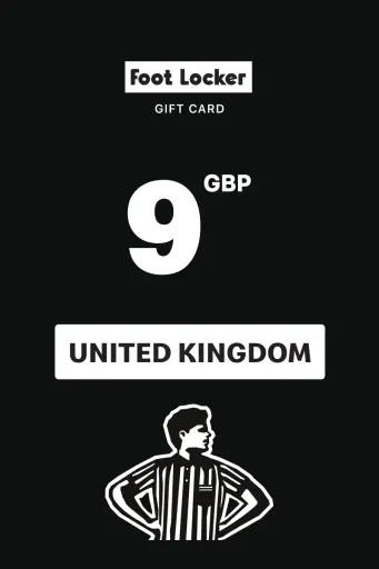 Foot Locker 9 GBP Gift Card (United Kingdom) - Digital Key