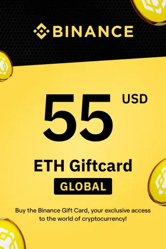 Binance (ETH) 55 USD Gift Card (Global) - Digital Key
