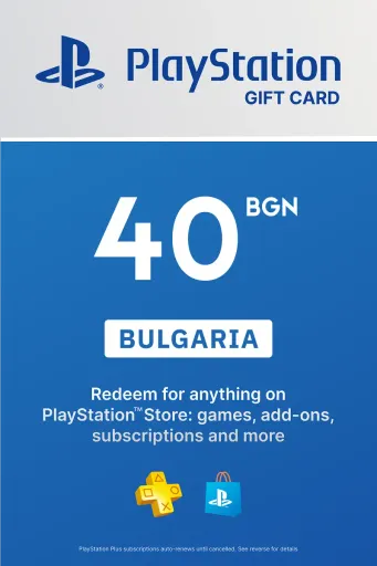 PlayStation Store 40 BGN Gift Card (Bulgaria) - Digital Key