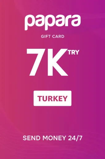 Rewarble Papara Top Up 7000 TRY Gift Card (Turkey) - Rewarble - Digital Key