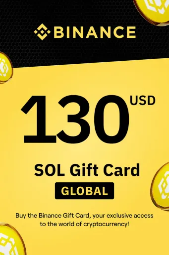 Binance (SOL) 130 USD Gift Card (Global) - Digital Key
