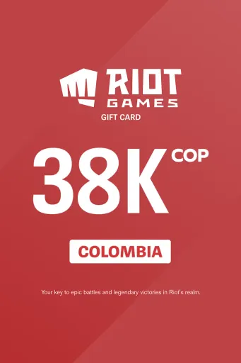 Riot Access 38000 COP Gift Card (Colombia) - Digital Key