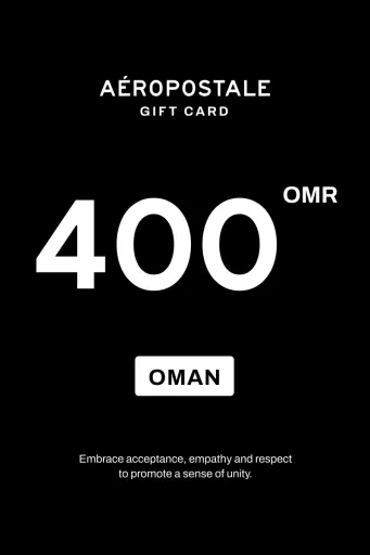 Aeropostale 400 OMR Gift Card (Oman) - Digital Key