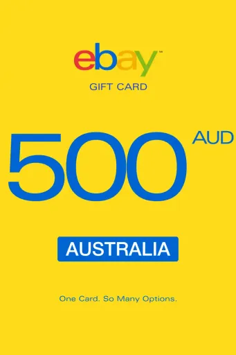 eBay 500 AUD Gift Card (Australia) - Digital Key
