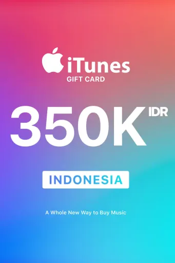 Apple iTunes 350000 IDR Gift Card (Indonesia) - Digital Key