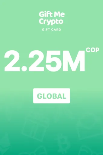 Gift Me Crypto 2250000 COP Gift Card (Global) - Digital Key