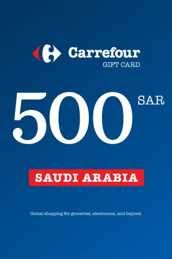 Carrefour 500 SAR Gift Card (Saudi Arabia) - Digital Key