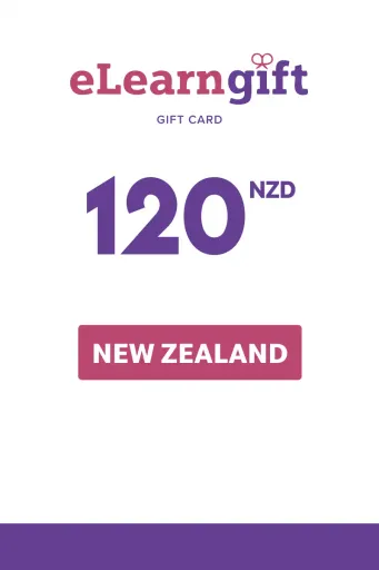 Product Image - eLearnGift 120 NZD Gift Card (New Zealand) - Digital Key