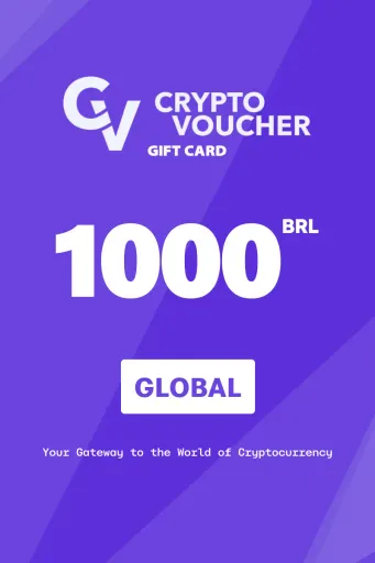 Crypto Voucher 1000 BRL Gift Card (Global) - Digital Key