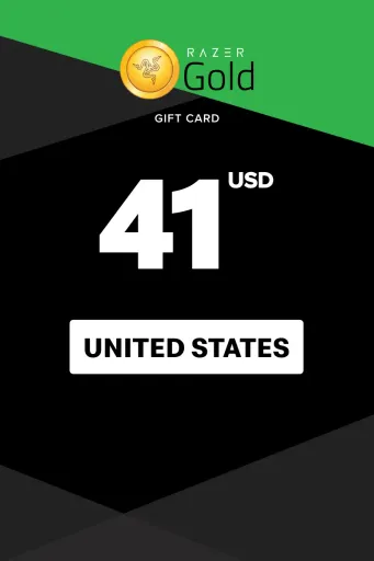 Razer Gold 41 USD Gift Card (United States) - Digital Key
