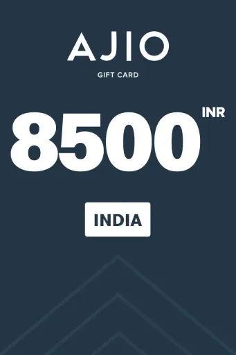 Product Image - AJIO 8500 INR Gift Card (India) - Digital Key